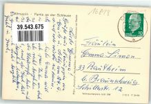 16816 O1952 Alt Ruppin - Partie an der Schleuse Dampfschiff