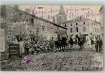 21320 Essey 1915 Gebrauchsspuren Orts Kommandant