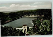 34513 W3544 Waldeck , Hess - Fliegeraufnahme Pumpspeicherbecken am Edersee