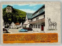 73312 W7340 Eybach Werbe AK Gasthaus Pension Zum Lamm