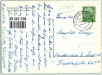 87466 W8967 Mittelberg b Oy 1959 Foto AK Kreuz Kirche Blick auf Säuling Zugsspitze