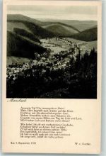 98693 O6313 Manebach - mit Gedicht von W.v.Goethe