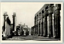 Luxor Louxor Foto AK Tempel