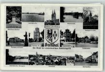 39576 O3500 Stendal - Winkelmanndenkmal Marktplatz Sperlingsberg Reichsbahnhof