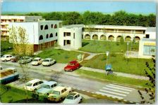 Mangalia 1971 Foto AK Auto Hotel Dana