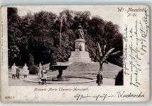 2700 Wiener Neustadt 1901 - Denkmal Kaiserin Maria Theresia