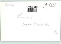 6631 Lermoos FOTO KEINE AK Ort handschriftlich Winter