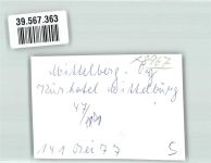 87466 W8967 Mittelberg b Oy FOTO KEINE AK Ort handschriftlich Hotel