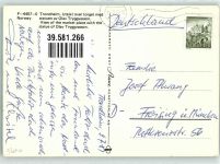 Trondheim Trondhjem 1987 - Denkmal Olav Tryggvasson Auto Marktszene