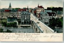 57200 Sarreguemines 1904 - Neustadt Brücke