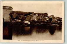 Libau Liepaja Gebrauchsspuren Festung Foto AK