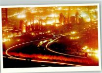 Beijing Peking FOTO KEINE AK Fabrik Hüttenkombinat Nachts