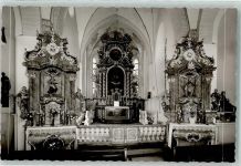 59872 W5778 Eversberg , Kr Meschede FOTO KEINE AK Kath. Kirche Inneres Ort handschriftlich Foto Original aus Archiv eines Ansichtskartenverlags