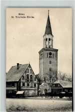 Mitau Jelgava 1917 - Kirche St. Trinitatis Feldpost WK I Nr. 214