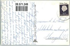 8494 Nes 1969 Gebrauchsspuren Pension Sommerhäuser Fliegeraufnahme KLM Aeroflot FO-AK