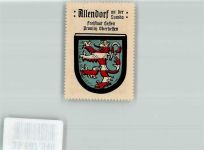 35469 W6301 Allendorf Lumda Vignette Wappen