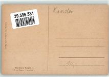 sign. von Bergen C. Kind Liebesbrief Nr.9 Münchner Kunst Künstlerkarte