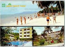 Penang Pulau Pinang - Hotel Plam Beach Schwimmbad Strand