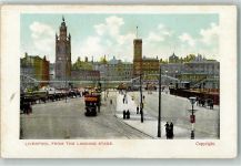 Liverpool - Straßenbahn Landig Stage