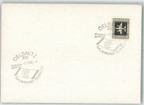08606 O9920 Oelsnitz /Vogtl. Sonderstempel Sonderstempel Halbmond Teppiche
