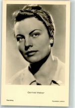 Weber, Gerhild Ross-Verlag A 3228/1 Schauspieler Theaterschauspieler Foto AK