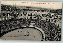 30000 Nimes 1910 Gebrauchsspuren Stierkampfarena