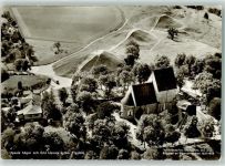 Upsalla Uppsala Foto AK Fliegeraufnahme Kirche