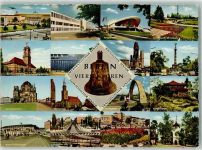 10115 W1000 Schöneberg 1965 - Sehenswürdigkeiten der vier Sektoren