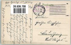 Graudenz Grudziadz 1916 - Schlossberg Feldpost WK I