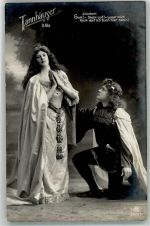 Tannhäuser II Akt Elisabeth PR Nr.2906-1 Oper Bühnenbild 1912
