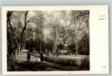 10115 W1000 Steglitz FOTO KEINE AK Park Ort handschriftlich