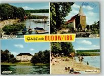 23899 W2411 Gudow , Kr Hzgt Lauenb - Schwimmbad Kirche Schloss