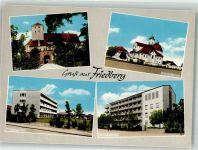 86316 W8904 Friedberg , Bay - Burg Kirche Herrgottsruh Krankenhaus