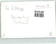31606 W3079 Schwalenberg FOTO KEINE AK Rathaus Ort handschriftlich Wappen Blume