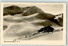 Schwarzwasserhütte Foto AK Winter