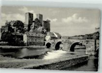 65594 W6258 Runkel , Lahn Foto AK Burg