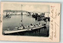 Bizerte 1906 Gebrauchsspuren Hafen