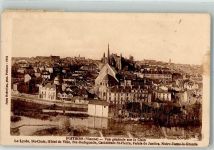 86000 Poitiers 1929 Foto AK Rathaus Kirche St-Pierre Justizgebäude