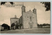 Villagarcia de Arosa Foto AK Paris Church
