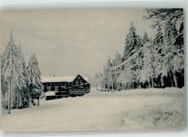 08248 O9651 Mühlleithen - Winter Gasthaus Buschhaus