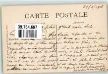 95220 Herblay 1916 - Briefmarke Bildseite