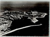 Helsingör Helsingør Foto AK Fliegeraufnahme Hafen
