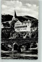 53520 W5489 Schuld Foto AK Hotel zur Linde