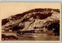 Houx Foto AK Motorschiff Meuse