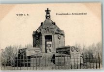67360 Woerth Wörth an der Sauer - Denkmal Französchische Armee
