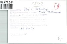 58840 W5970 Ohle FOTO KEINE AK Hotel Hasselbach Ort handschriftlich Foto Original aus Archiv eines Ansichtskartenverlags