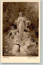 Erotik Nymphen Schwan Zatzka, H.