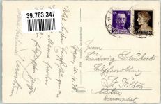 40100 Bologna 1936 Foto AK Gasse Bolzano vecchia Ort handschriftlich