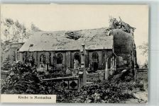 82000 Montauban Foto AK Kirche Trümmer Friedhof