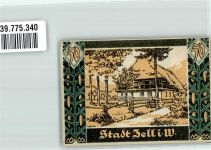 79669 W7863 Zell im Wiesental 1921 Notgeldschein 50 Pfennig No. 2637